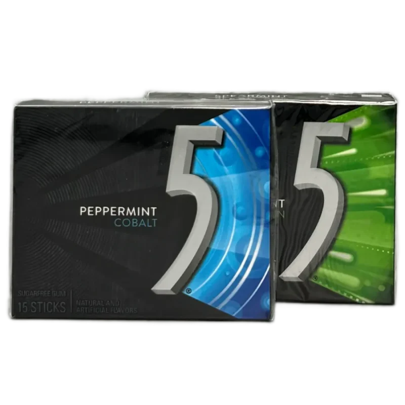 آدامس فایو 5 اصل- ۲طعم